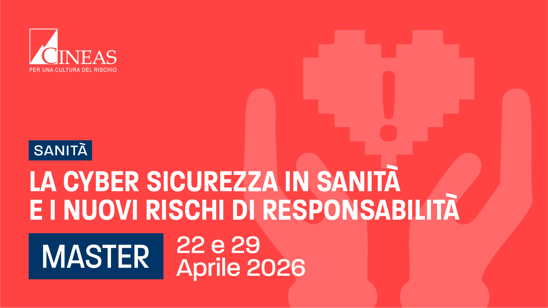 Cyber risk in sanità: corso specialistico